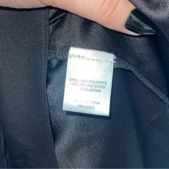 tularosa lakeside black ruffle tiered mini dress womens size XS - Picture 10 of 10